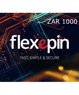Flexepin 1000 ZAR ZA Card Key 